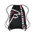 FOCO Atlanta Falcons NFL Alternate Color Big Logo Drawstring Backpack - Black