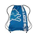 FOCO Detroit Lions NFL Big Logo Drawstring Backpack