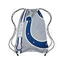 FOCO Indianapolis Colts NFL Alternate Color Big Logo Drawstring Backpack - Gray