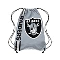 FOCO Las Vegas Raiders NFL Alternate Color Big Logo Drawstring Backpack - Gray