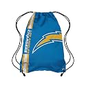 FOCO Los Angeles Chargers NFL Big Logo Drawstring Backpack