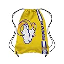 FOCO Los Angeles Rams NFL Alternate Color Big Logo Drawstring Backpack - Yellow