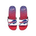 FOCO mens Nfl Primary Team Logo Gradient Gel Slide Sandals