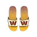 FOCO mens Nfl Primary Team Logo Gradient Gel Slide Sandals