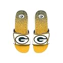 FOCO mens Nfl Primary Team Logo Gradient Gel Slide Sandals
