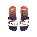 FOCO mens Nfl Primary Team Logo Gradient Gel Slide Sandals