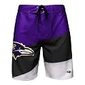 FOCO Mens NFL Team Logo Color Dive Swim Boardshorts