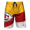 FOCO Mens NFL Team Logo Color Dive Swim Boardshorts
