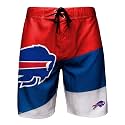 FOCO Mens NFL Team Logo Color Dive Swim Boardshorts