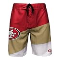 FOCO Mens NFL Team Logo Color Dive Swim Boardshorts