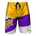 FOCO Mens NFL Team Logo Color Dive Swim Boardshorts