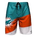 FOCO Mens NFL Team Logo Color Dive Swim Boardshorts