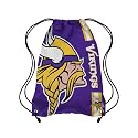 FOCO Minnesota Vikings NFL Big Logo Drawstring Backpack