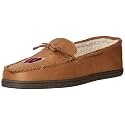 FOCO NCAA Mens NCAA College Team Logo Moccasin Slippers