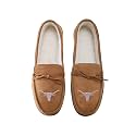 FOCO NCAA Mens NCAA College Team Logo Moccasin Slippers