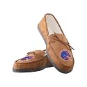 FOCO NCAA Mens NCAA College Team Logo Moccasin Slippers