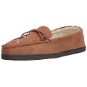 FOCO NCAA Mens NCAA College Team Logo Moccasin Slippers