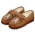 FOCO NCAA Mens NCAA College Team Logo Moccasin Slippers