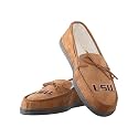 FOCO NCAA Mens NCAA College Team Logo Moccasin Slippers