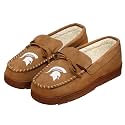 FOCO NCAA Mens NCAA College Team Logo Moccasin Slippers