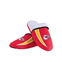 FOCO Kansas City Chiefs NFL Mens Sherpa Slide Slippers - L