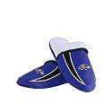 FOCO Baltimore Ravens NFL Mens Sherpa Slide Slippers - S
