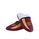 FOCO Washington Commanders 2013 Mens Sherpa Slide Slipper Large