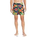 FOCO NFL Mens NFL Team Logo Floral Hawaiian Swim Suit Trunks