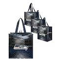 FOCO NFL unisex-adult Nfl Team Logo 4-pack Reusable Grocery Shopping Bags Totes