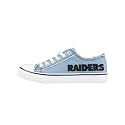 FOCO NFL Womens NFL Denim Team Logo Ladies Fashion Low Top Canvas Sneakers Shoes