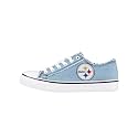 FOCO NFL Womens NFL Denim Team Logo Ladies Fashion Low Top Canvas Sneakers Shoes