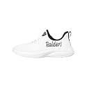 FOCO NFL Womens NFL Team Logo White Athletic Shoes Sneakers