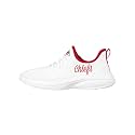 FOCO NFL Womens NFL Team Logo White Athletic Shoes Sneakers