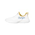 FOCO NFL Womens NFL Team Logo White Athletic Shoes Sneakers