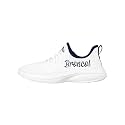 FOCO NFL Womens NFL Team Logo White Athletic Shoes Sneakers