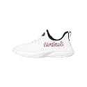 FOCO NFL Womens NFL Team Logo White Athletic Shoes Sneakers