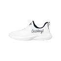 FOCO NFL Womens NFL Team Logo White Athletic Shoes Sneakers