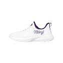 FOCO NFL Womens NFL Team Logo White Athletic Shoes Sneakers