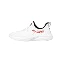 FOCO NFL Womens NFL Team Logo White Athletic Shoes Sneakers