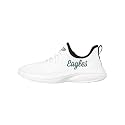 FOCO NFL Womens NFL Team Logo White Athletic Shoes Sneakers