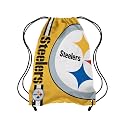 FOCO Pittsburgh Steelers NFL Alternate Color Big Logo Drawstring Backpack - Yellow