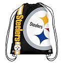 FOCO Pittsburgh Steelers NFL Big Logo Drawstring Backpack
