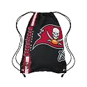 FOCO Tampa Bay Buccaneers NFL Alternate Color Big Logo Drawstring Backpack - Black