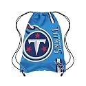 FOCO Tennessee Titans NFL Alternate Color Big Logo Drawstring Backpack - Blue