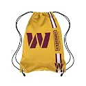 FOCO Washington Commanders NFL Alternate Color Big Logo Drawstring Backpack - Yellow