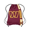 FOCO Washington Commanders NFL Big Logo Drawstring Backpack