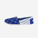 FOCO Women's NFL Team Logo Ladies Fashion Slip On Canvas Shoes
