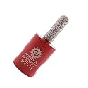 FOCSTOL Diamond Mortar Raking Bit - 5/16''x1''(8x25mm) Diamond Mortar Router for Mortar Raking Tuck Pointing Masonry Stone Brick Removal 5/8''-11 Thread