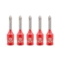 FOCSTOL Diamond Mortar Raking Bit - 5pcs Mortar Router Bit with Carbide Tipped for Mortar Removal and Tuck Pointing Masonry Stone Brick Removal 5/16''x1-5/8''(8x42mm)
