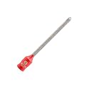 FOCSTOL Diamond Mortar Raking Bit - Mortar Router Bit with Carbide Tipped for Mortar Removal and Tuck Pointing Masonry Stone Brick Removal 5/16''x4-3/4''(8x121mm)